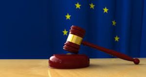 EU legal gavel