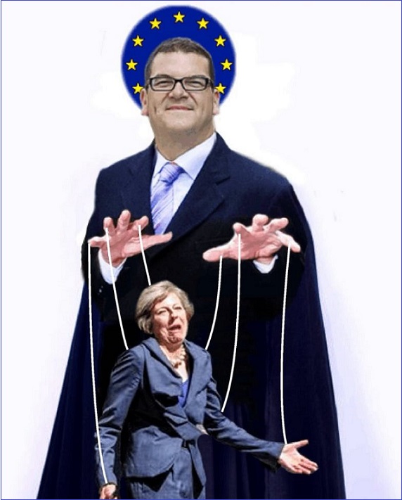 Theresa's Puppet-Master Olly Robbins