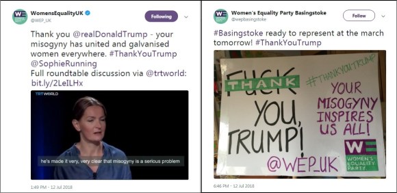 WEP Trump misogyny comp