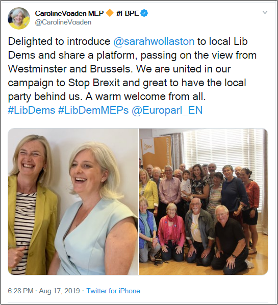 2019.08.17 LibDem MEP Voaden 2