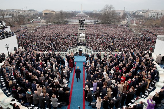 Donald Trump Is Sworn In As 45th President Of The United States