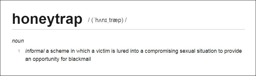 Definition of honeytrap